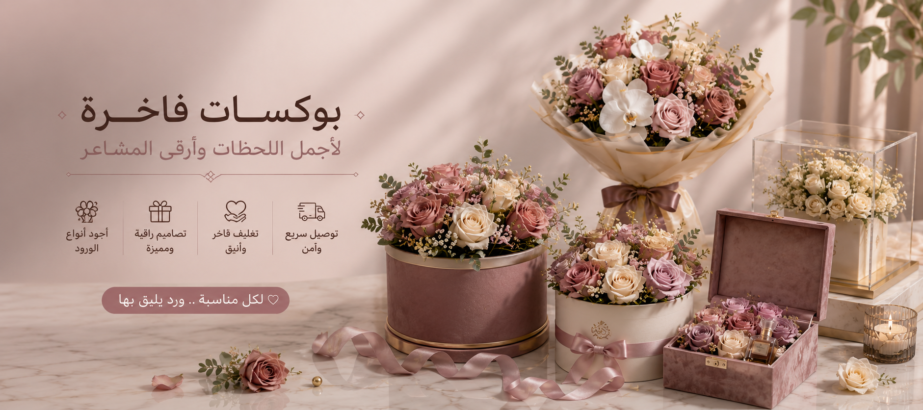 بوكسات فاخرة لأجمل اللحظات