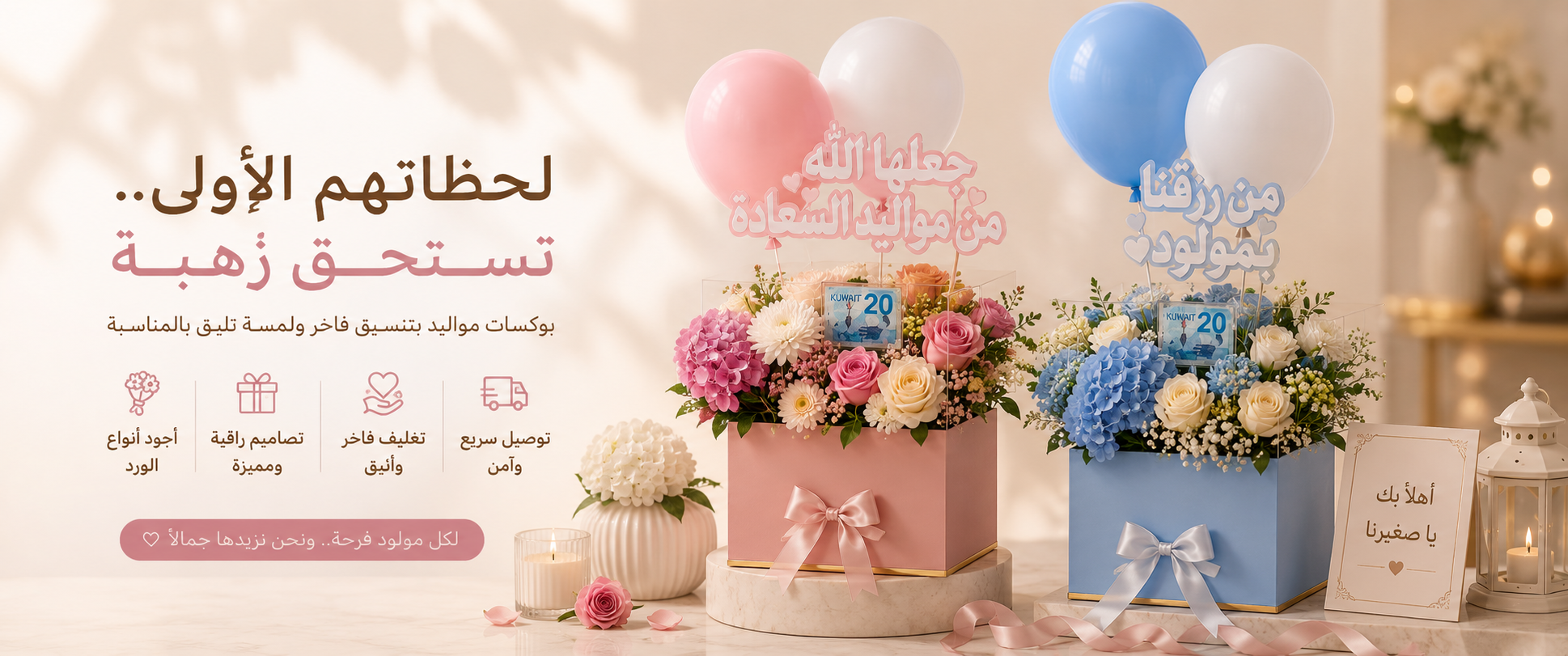 لحظاتهم الأولى تستحق زهبة
